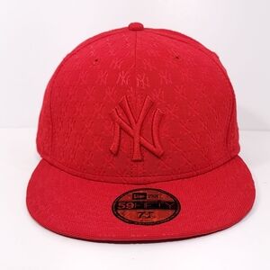 New Era Red Fitted Cap